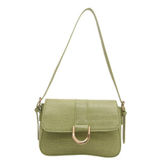 Advanced Texture Underarm Retro Style Fashionable Vachette Clasp Women's Shoulder Bag - TikTopia
