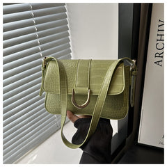 Advanced Texture Underarm Retro Style Fashionable Vachette Clasp Women's Shoulder Bag - TikTopia