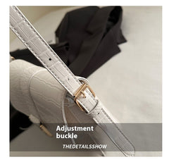 Advanced Texture Underarm Retro Style Fashionable Vachette Clasp Women's Shoulder Bag - TikTopia