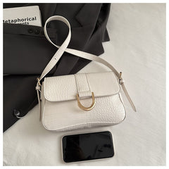 Advanced Texture Underarm Retro Style Fashionable Vachette Clasp Women's Shoulder Bag - TikTopia