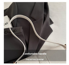 Advanced Texture Underarm Retro Style Fashionable Vachette Clasp Women's Shoulder Bag - TikTopia