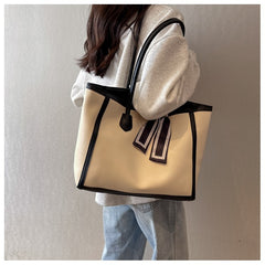 Advanced Texture Winter Commuter Tote Shoulder Bag - TikTopia