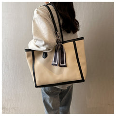 Advanced Texture Winter Commuter Tote Shoulder Bag - TikTopia
