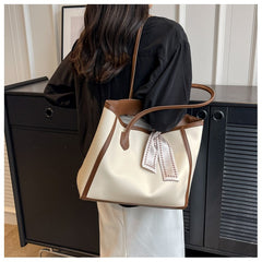 Advanced Texture Winter Commuter Tote Shoulder Bag - TikTopia