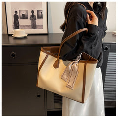 Advanced Texture Winter Commuter Tote Shoulder Bag - TikTopia