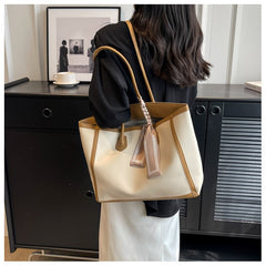 Advanced Texture Winter Commuter Tote Shoulder Bag - TikTopia