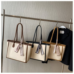 Advanced Texture Winter Commuter Tote Shoulder Bag - TikTopia