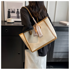 Advanced Texture Winter Commuter Tote Shoulder Bag - TikTopia