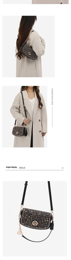 Commuter Crossbody Underarm Chain Shoulder Bag - TikTopia