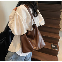 Women's Summer Large Capacity Retro Bucket Bag - TikTopia