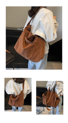 Retro Large Capacity Commute Leisure All-match Shoulder Bag - TikTopia