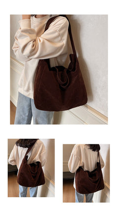 Retro Large Capacity Commute Leisure All-match Shoulder Bag - TikTopia