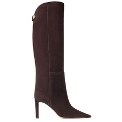 Simple European And American Style Fashion Catwalk Pointed-toe Stiletto Straight Boots - TikTopia