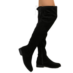 Plus Size Boots Women Over The Knee High Top Martin Boots - TikTopia