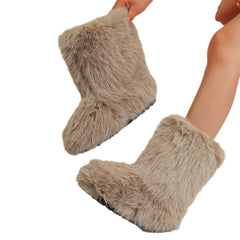 Snow Boots Middle Boots Furry Boots - TikTopia