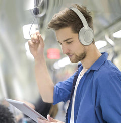 WYEWAVE Advanced Noise Cancelling Premium Sound Wireless Headsets - Beige - TikTopia