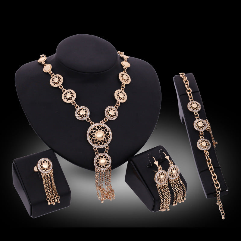 European And American Party Ladies Jewellery Set - TikTopia
