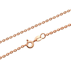 Rose Red Big Gem Pendant, 18K Rose Gold-plated Jewellery With Artificial Red Tourmaline - TikTopia
