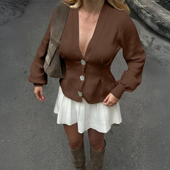 Women’s Elegant Viscose Vest Sweater - TikTopia