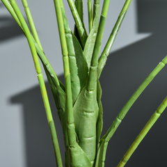 Artificial Monstera Tree 13 Leaves & Nursery Pot, Fake Tropical Palm Tree 85cm - TikTopia