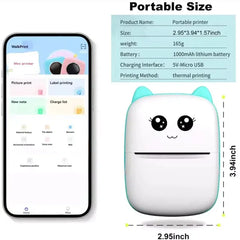 Portable Bluetooth Thermal Printer - TikTopia