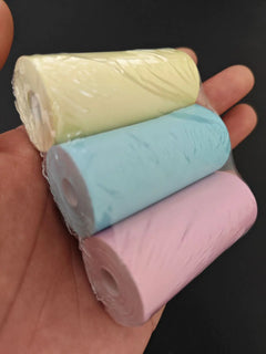 Mini Thermal Printer Paper 57x25mm Sticker Roll - TikTopia