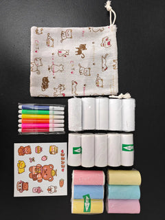 Mini Thermal Printer Paper 57x25mm Sticker Roll - TikTopia
