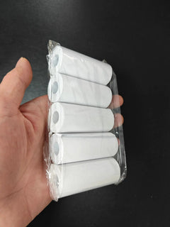 Mini Thermal Printer Paper 57x25mm Sticker Roll - TikTopia