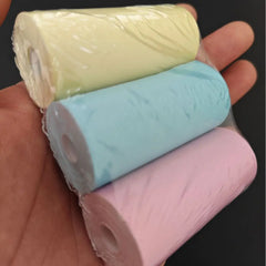 Mini Thermal Printer Paper 57x25mm Sticker Roll - TikTopia