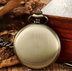 Quartz Watch, Vintage Mechanical Watch, Bronze Pocket Watch - TikTopia