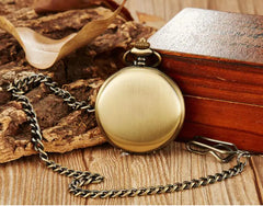 Quartz Watch, Vintage Mechanical Watch, Bronze Pocket Watch - TikTopia