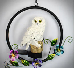 Solar Owl LED Hanging Light - TikTopia