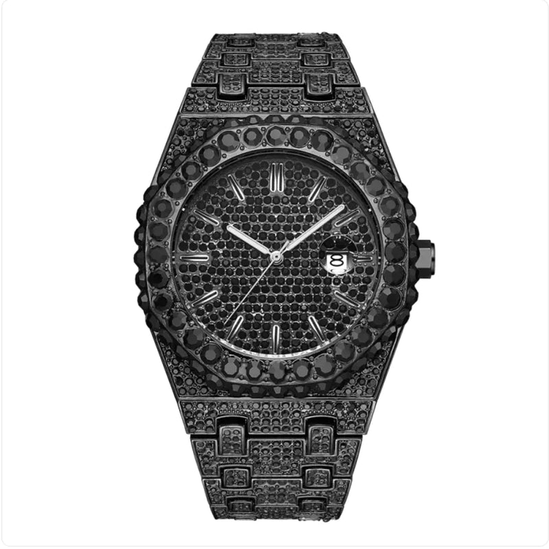 Men's  Starry Diamond Quartz Watch - TikTopia