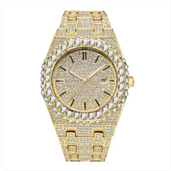 Men's  Starry Diamond Quartz Watch - TikTopia