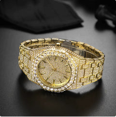 Men's  Starry Diamond Quartz Watch - TikTopia
