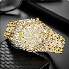 Men's  Starry Diamond Quartz Watch - TikTopia