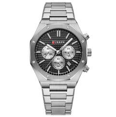 Men's Octagonal Quartz Watch - TikTopia