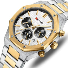 Men's Octagonal Quartz Watch - TikTopia