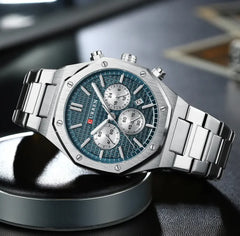 Men's Octagonal Quartz Watch - TikTopia