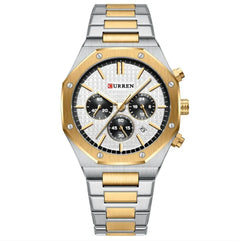 Men's Octagonal Quartz Watch - TikTopia