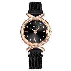 Diamond Quartz Ladies Watch - TikTopia