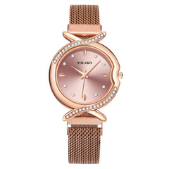 Diamond Quartz Ladies Watch - TikTopia