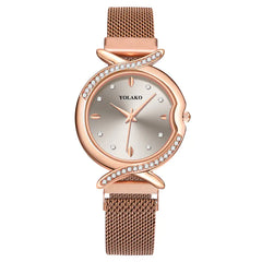 Diamond Quartz Ladies Watch - TikTopia
