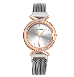 Diamond Quartz Ladies Watch - TikTopia