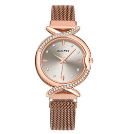 Diamond Quartz Ladies Watch - TikTopia