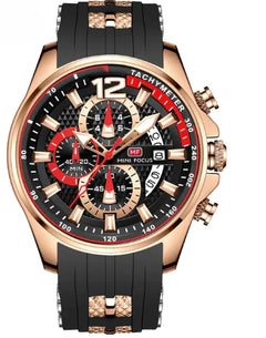 Watch Waterproof Quartz Watch Large Dial Luminous Men's Watch 0350G - TikTopia