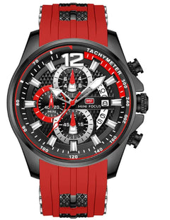 Watch Waterproof Quartz Watch Large Dial Luminous Men's Watch 0350G - TikTopia
