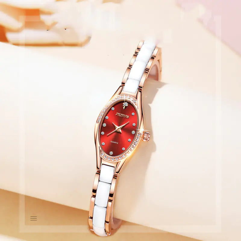 Jinshidun Waterproof Quartz Movement Ladies' Watch - TikTopia