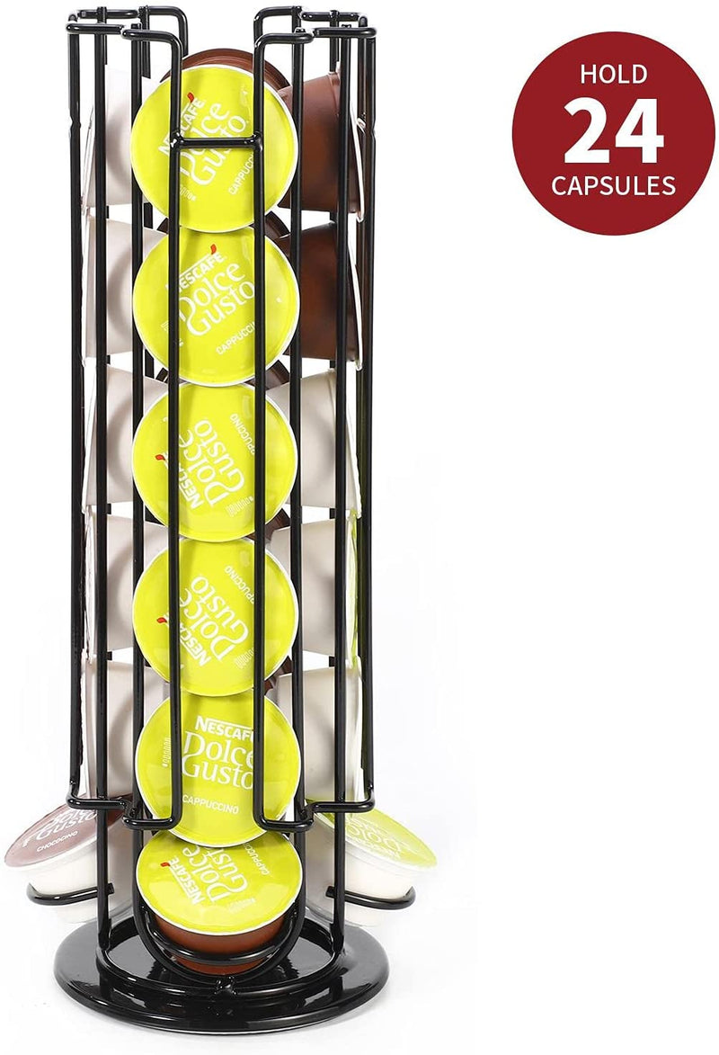 VINSANI 24 POD BLACK COFFEE POD STAND - TikTopia
