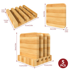 VINSANI BAMBOO COASTERS - TikTopia